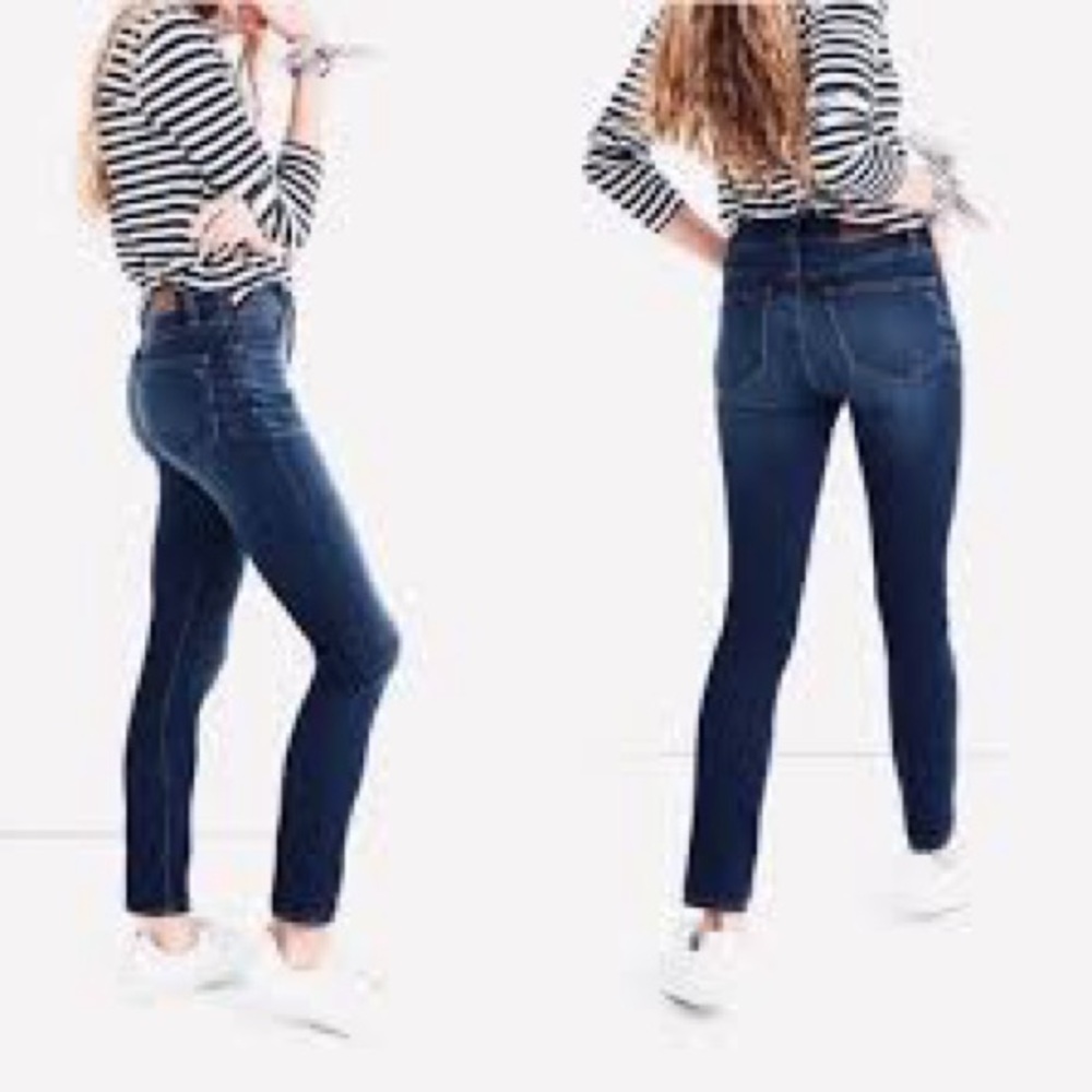 NWOT Madewell Distressed Alley Straight Jeans US 31
